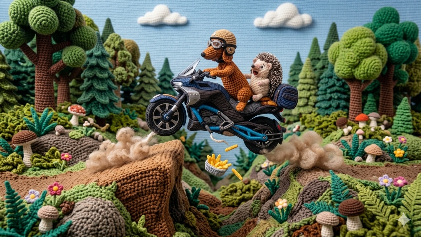 Drei Räder, keine Regeln